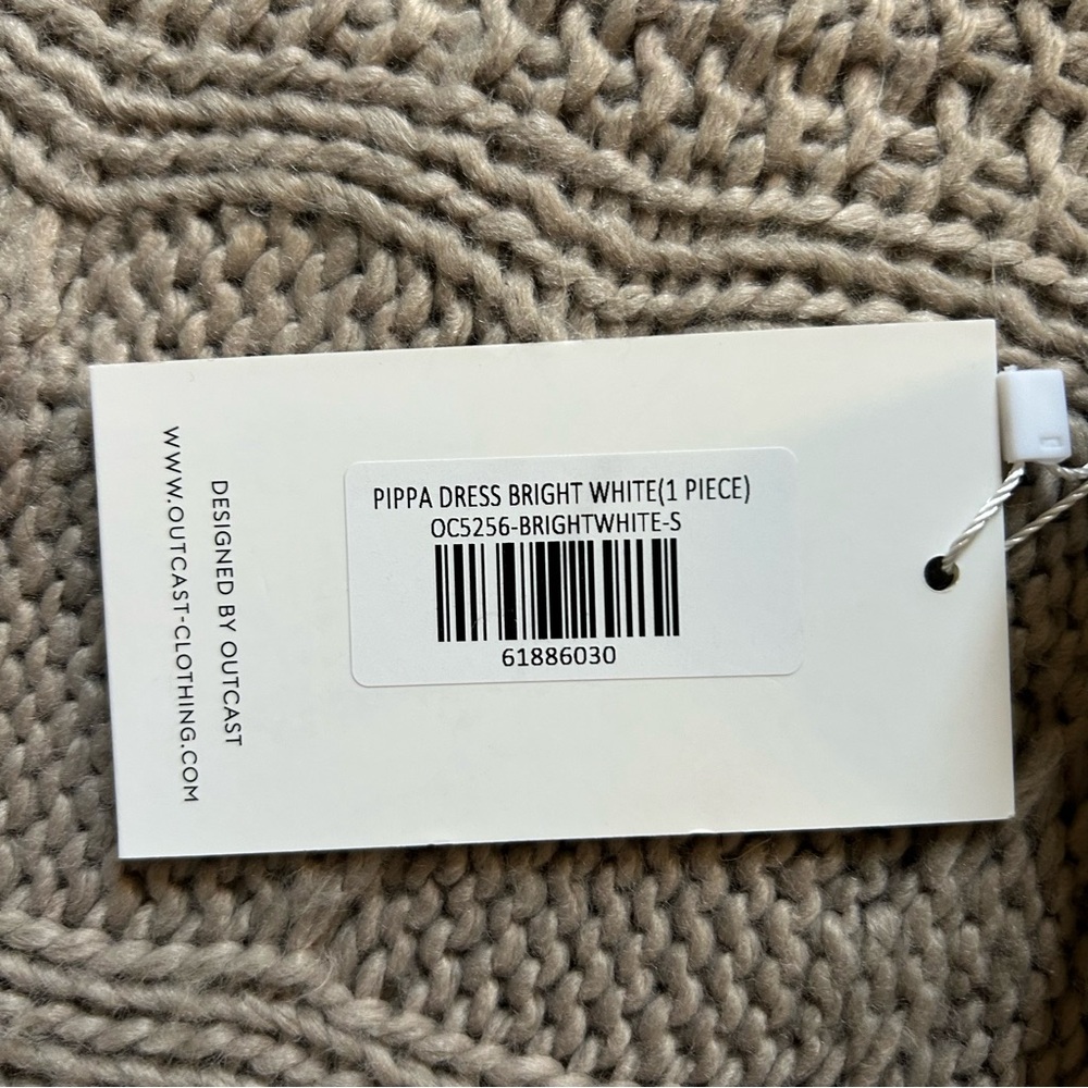 Brand new never worn Outcast white mini dress - Picture 9 of 10